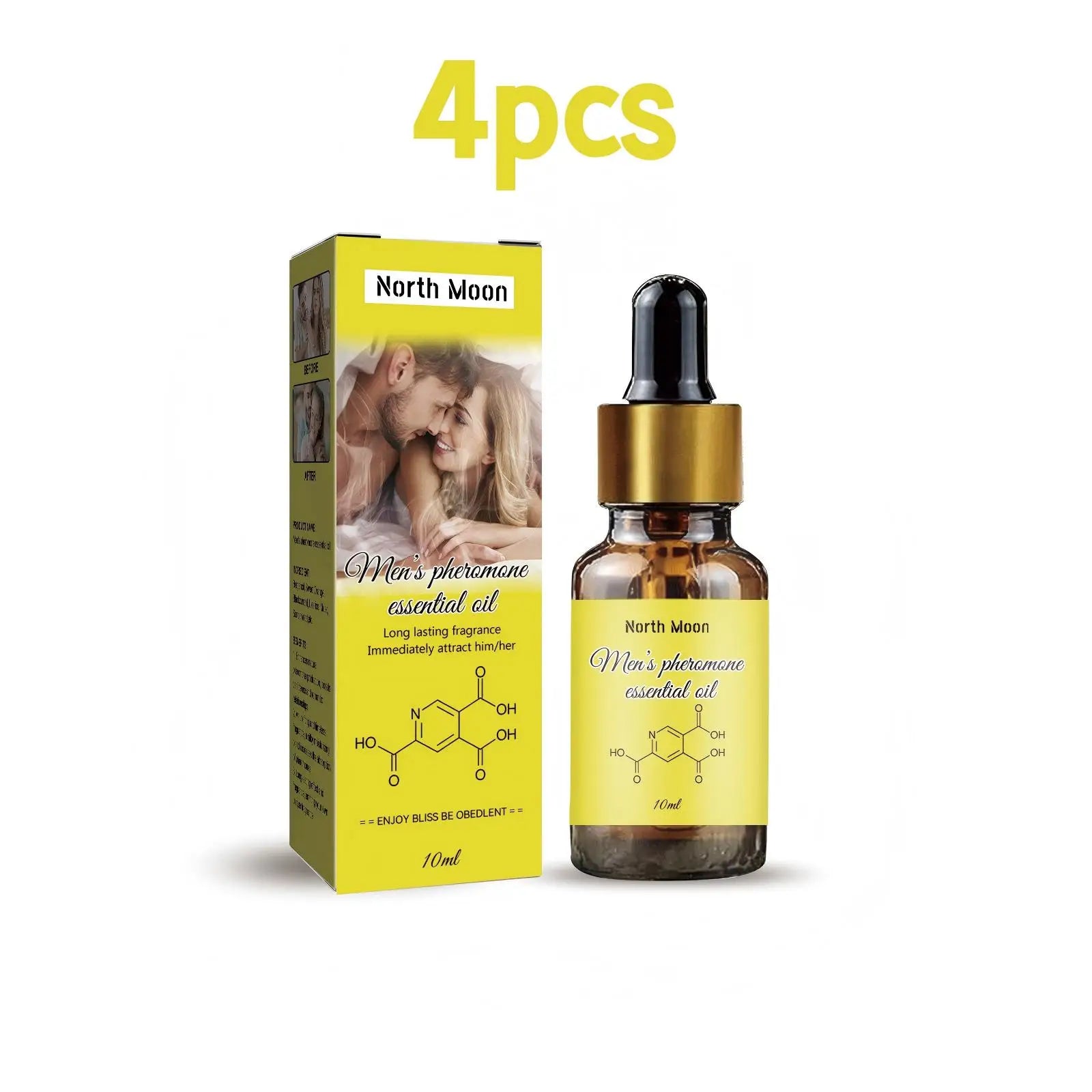 10ml Pheromone Essential Oil Perfume Lasting Natural Refresh Body For Man To Attract Women Dating Flirt Essential Oil