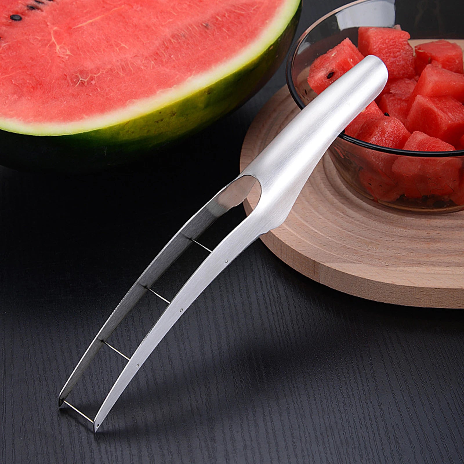 1Pcs Watermelon Slicer Kitchen Cutter Tool Durable And Lightweight Fruit Peeling Slicer For Watermelon And Cantaloupe Xuan-us