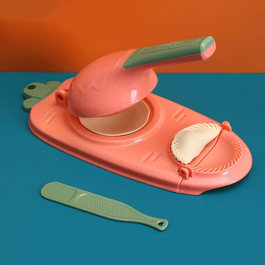 2-in-1 Dumpling Skin Maker Manual Dumpling Wrapper Mold for Home Kitchen Gadgets
