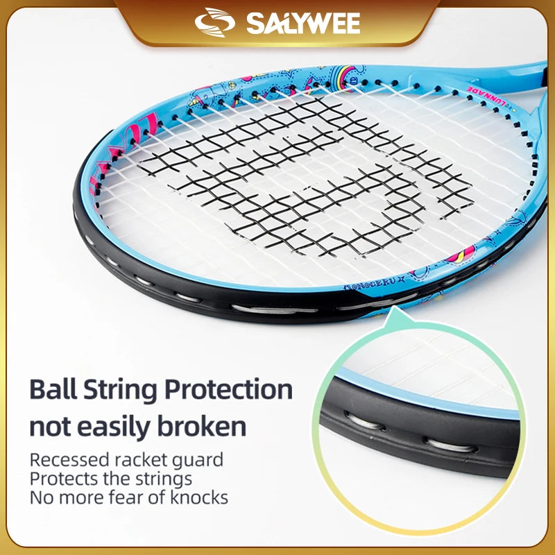 Tennis Racket Pro Staff Professional Training Full Carbon With String DJS