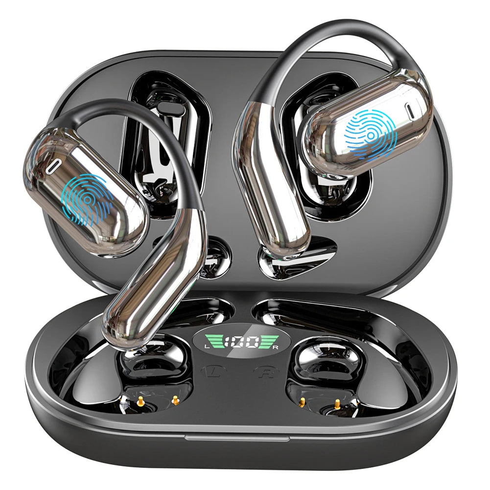 Q16 144 Languages Translation Earbuds AI Bluetooth Real Time Translators Headphones Wireless 3-in-1 Music Call Voice Translator