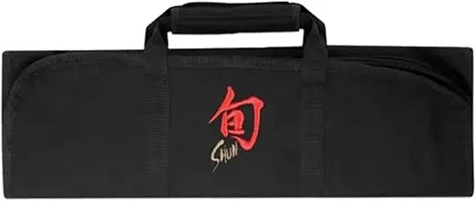 8-Slot Shun Knife Roll for Kitchen, Portable Storage Case for Culinary Students and Chefs, Durable Design