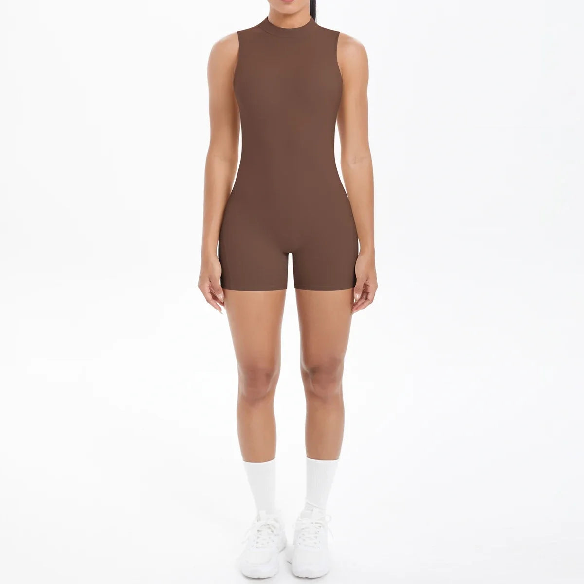 Sleeveless Backless Hollow Yoga Jumpsuit for Woman Solid Color Bodysuits Lifting Sports Push Up Sleeveles Workout Bodysuits