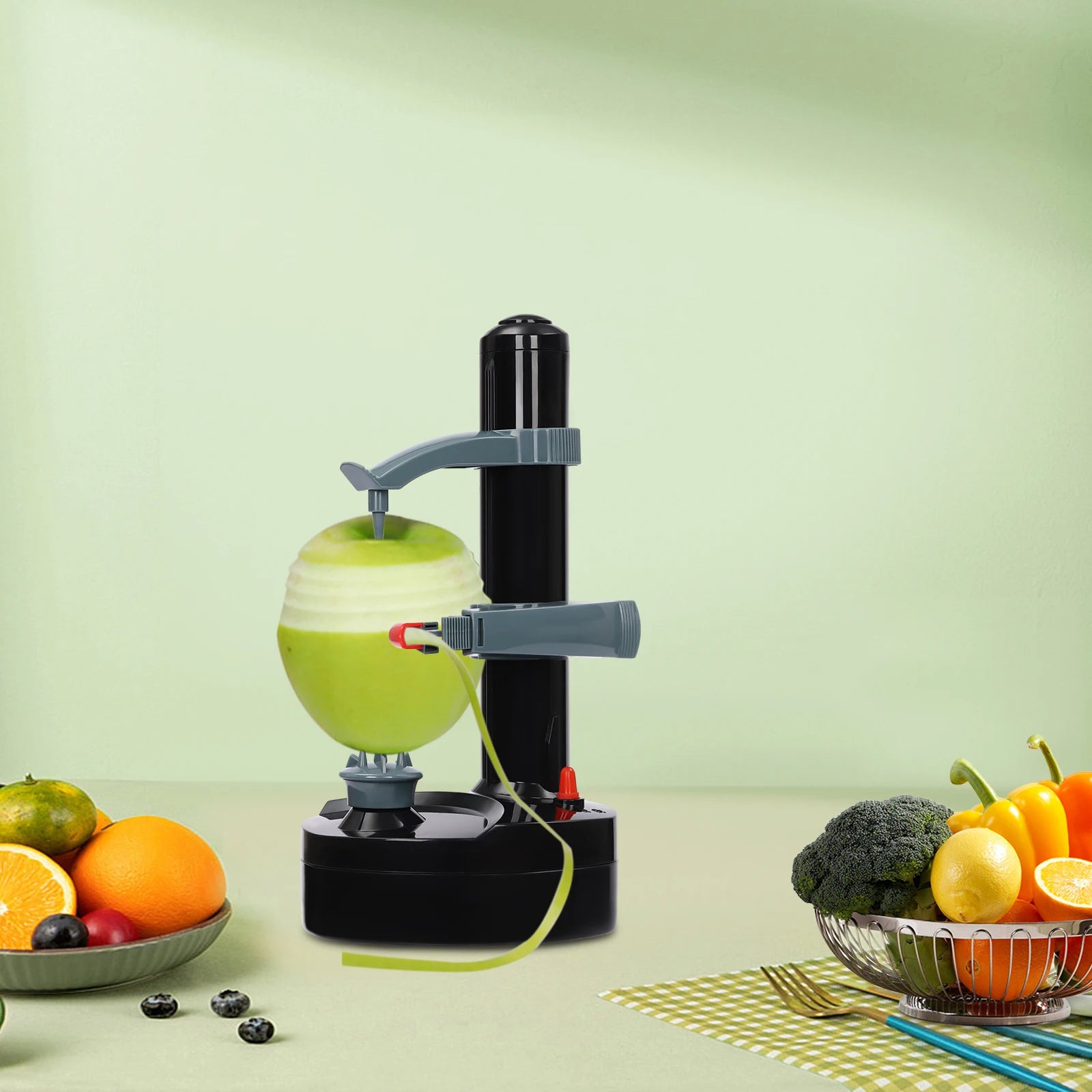 Electric Peeler For Vegetables Multi-function Fruit Potato Carrot Kitchen Automatic Rotating Peeling Tool