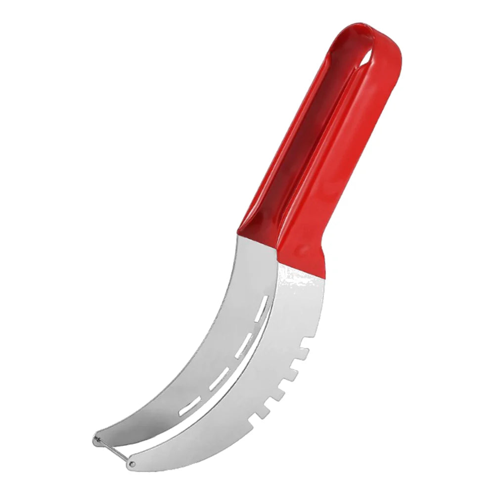 1/2/3PCS Watermelon Cutter Slicer Stainless Steel Fruits Slicing Tools Non-Slip Handle Pineapple Cantaloup Knife Kitchen Tools