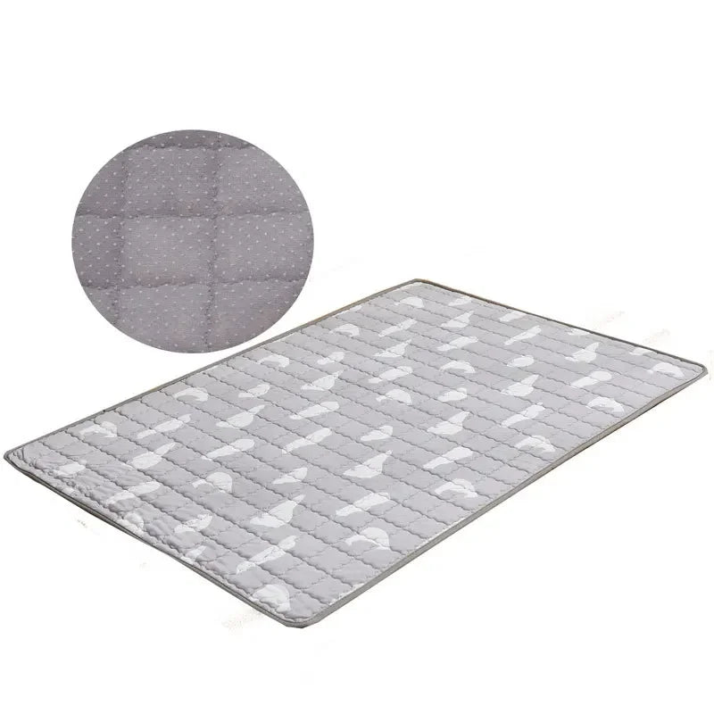 Pet Cooling Mat Dog Cat Sleeping Pad Cool Ice Silk Moisture-proof Mattress Cushion Summer Small Animal Cold Bed 5 sizes