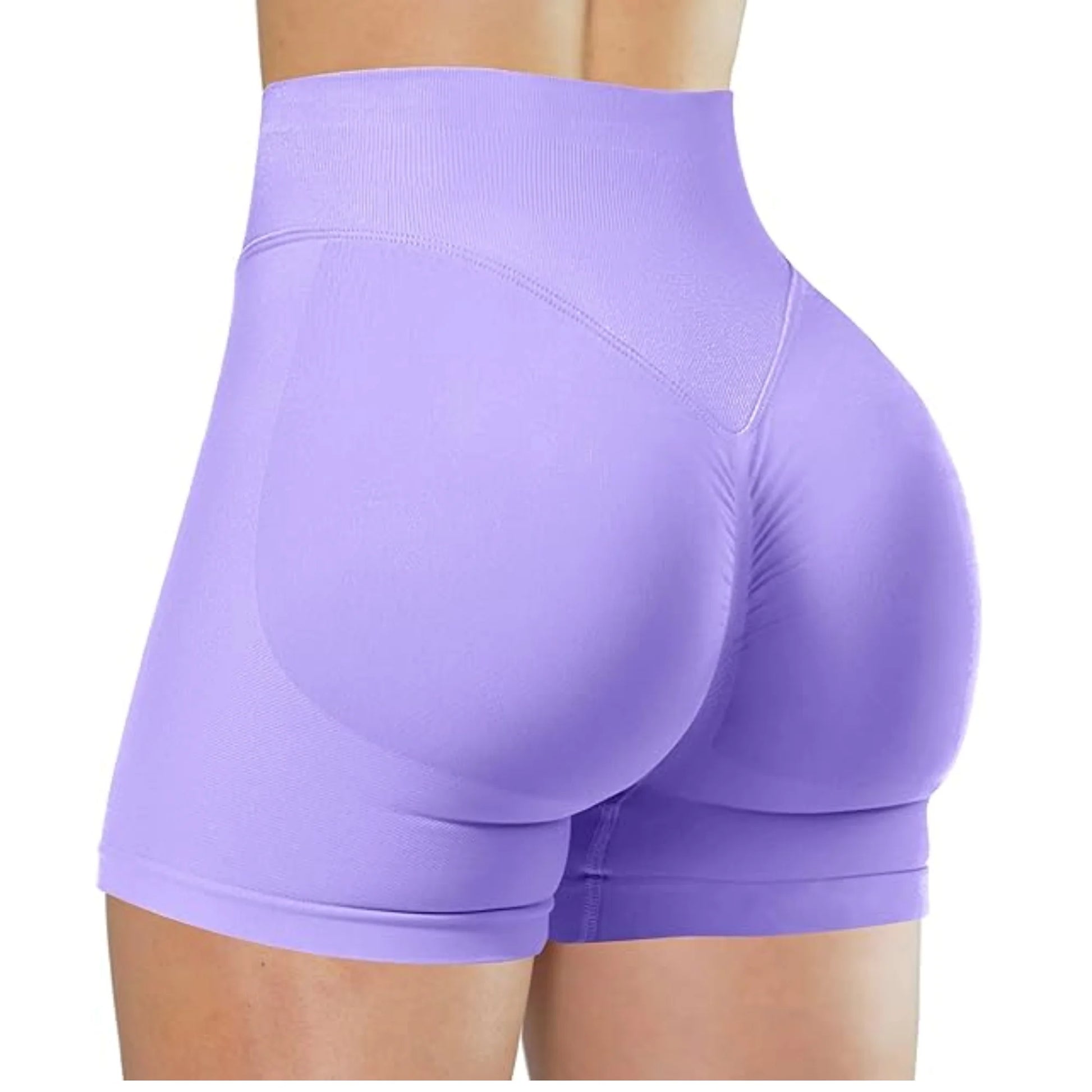 Summer High Waisted Yoga Shorts Fashionable and Sexy Running Fitness Pants Solid Color Yoga Leggings Customizable labels