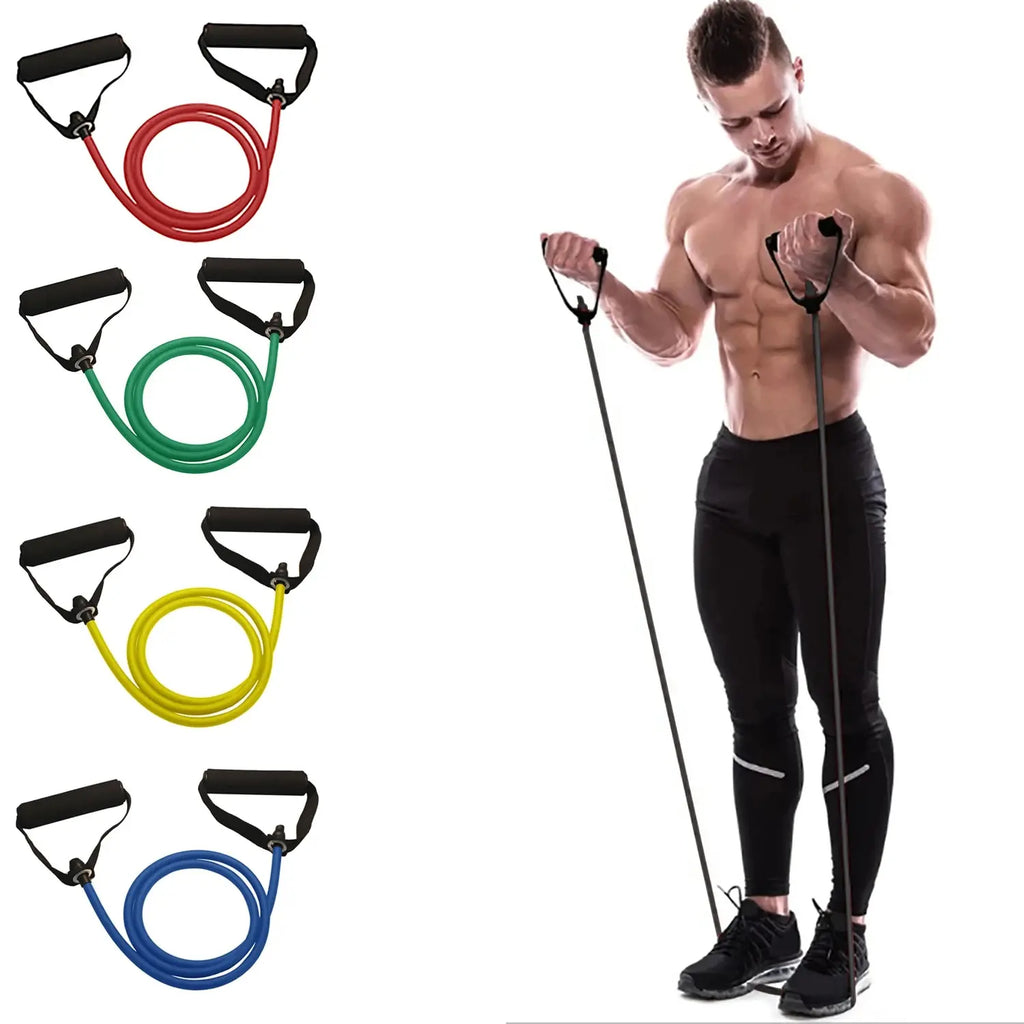 Resistance Bands With Handles, Workout Bands With Handles For Men Women, Strength Training At Home
