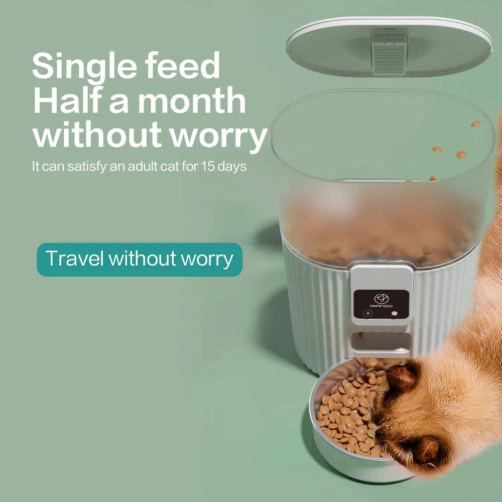 Automatic feeder dog fixed feeding machine cat food dog food wifi remote food dispenser