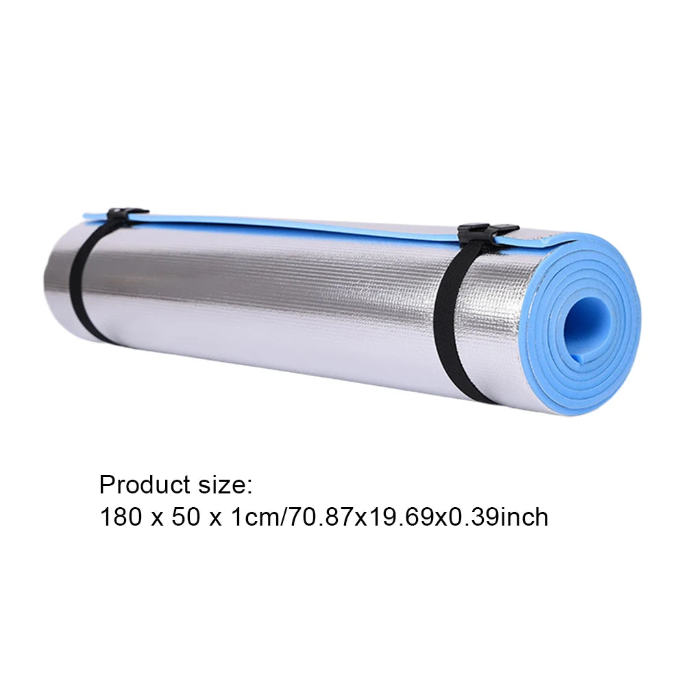 Waterproof Yoga Mat Aluminum Membrane Exercise Mat Thickened Camping Picnic Mat PortableFor Fitness Exercise