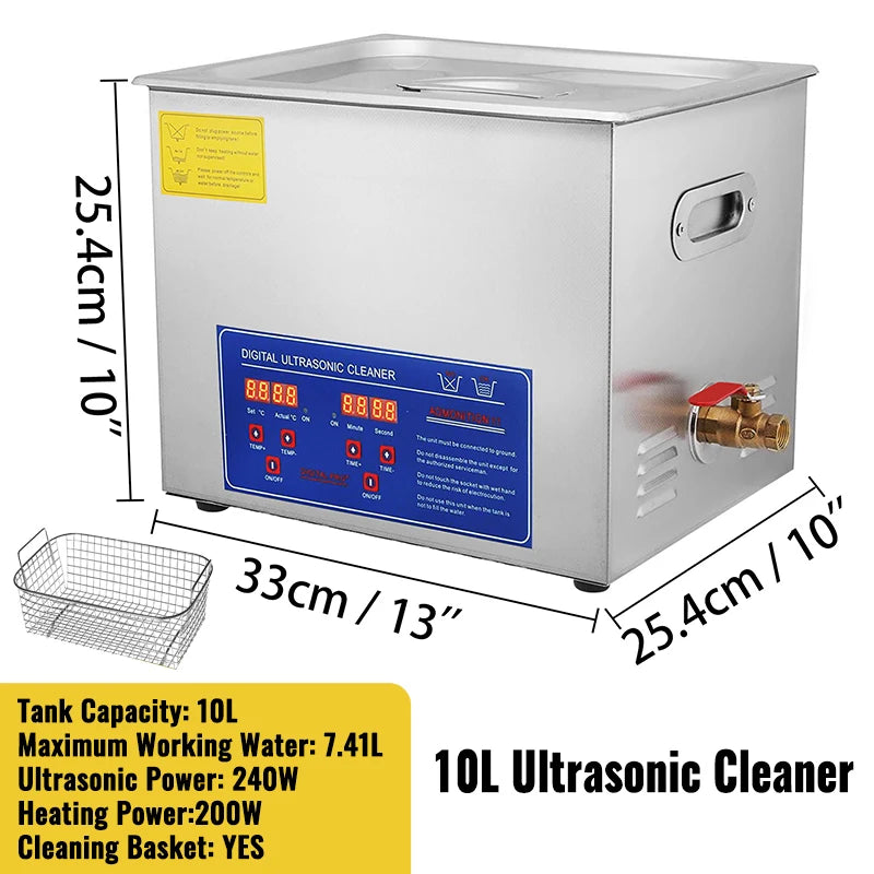 Ultrasonic Cleaner Lave-Dishes Portable Washing Machine Ultrasound Home Clean Appliances