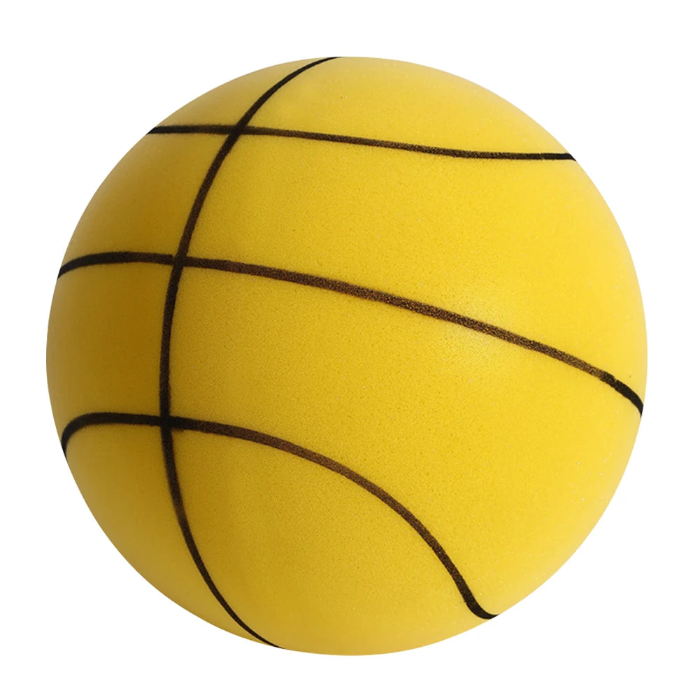 Indoor Silent Basketball High-Resilience Mute Dribbling Basketball Lightweight for Various Indoor Activities