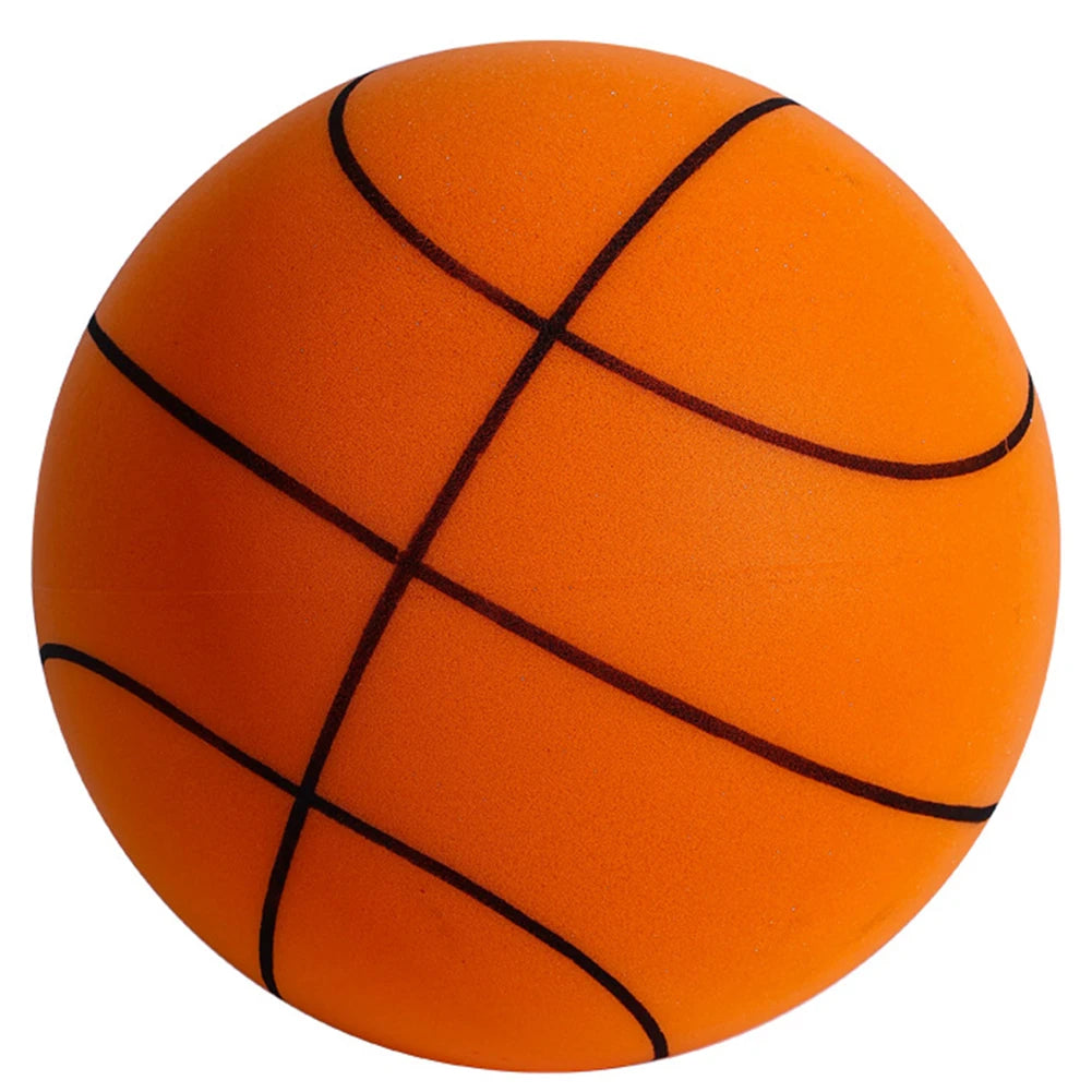 Indoor Silent Basketball High-Resilience Mute Dribbling Basketball Lightweight for Various Indoor Activities