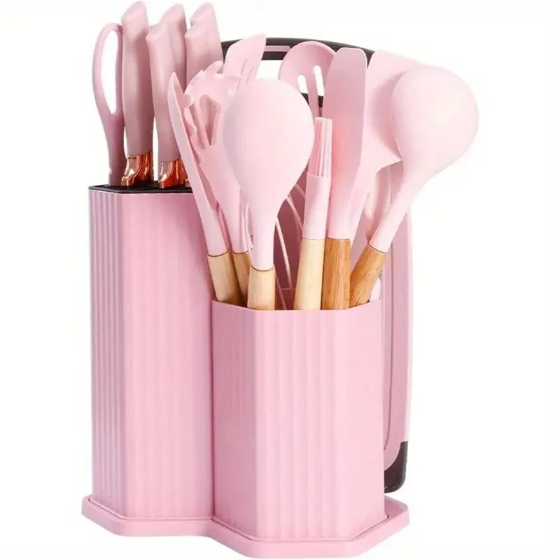 19 knives: Diverse functions suitable for kitchen scenarios