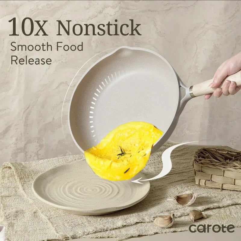 Nonstick Pots and Pans Set, Induction Kitchen Cookware Sets Non Stick