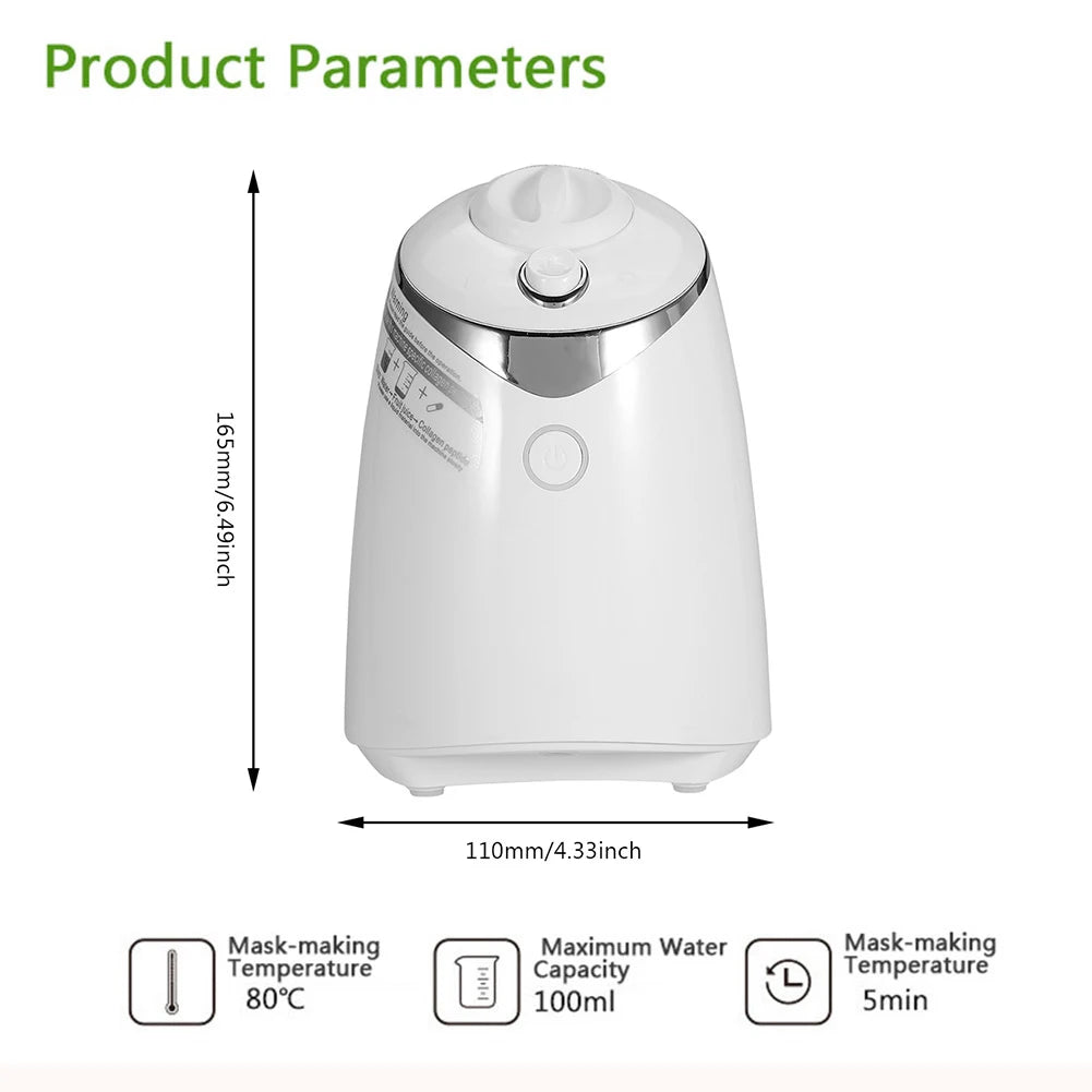 Vegetable Mask Machine Automatic Facial Mask Maker DIY Natural Fruit Vegetable Collagen Face Mask Machine Automatic Mask Maker