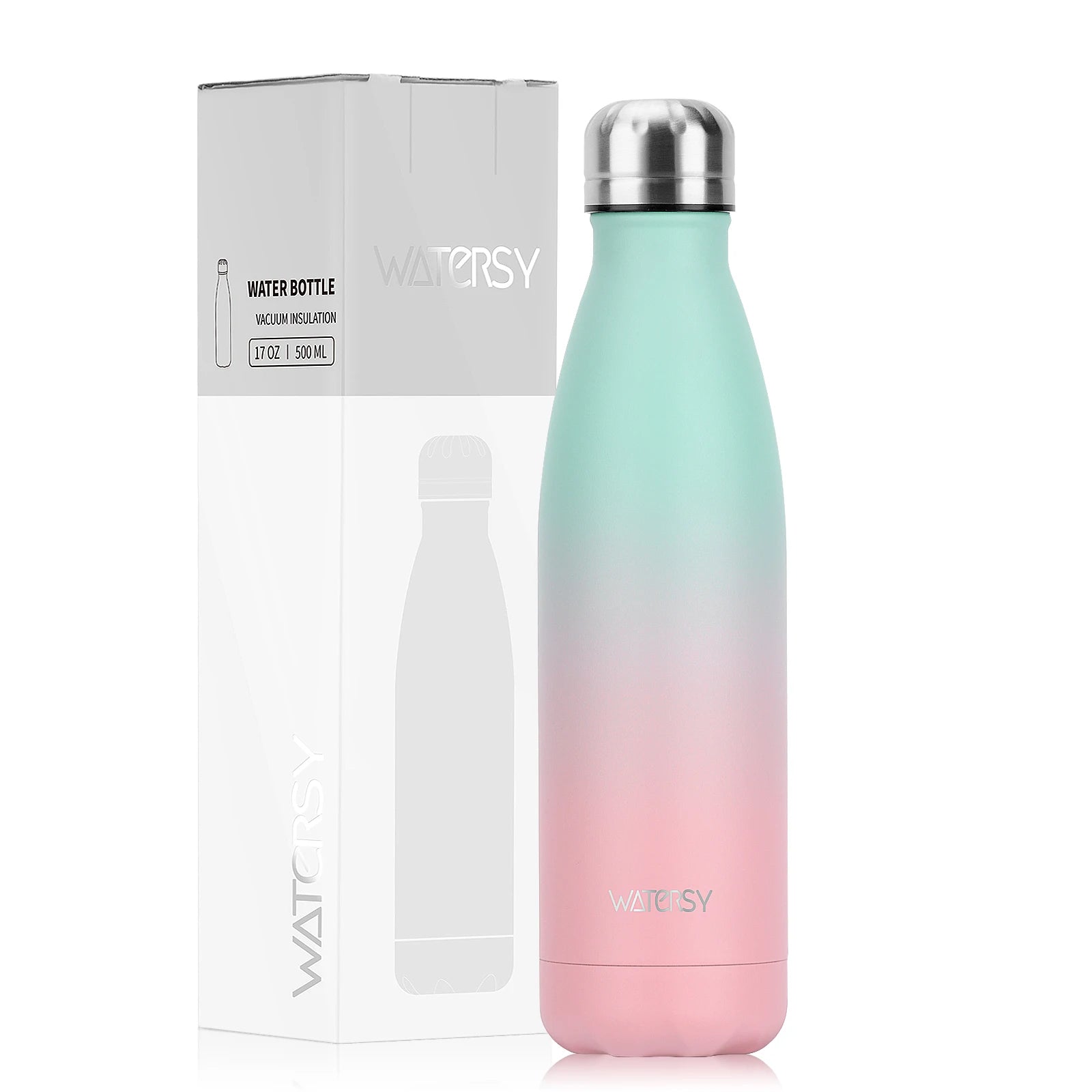 500ml Stainless Steel Water Bottle Insulated Vacuum Flask