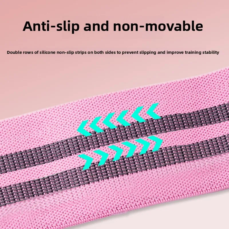 Squat Resistance Band Hip Bands Hip Turning Circle Hip Circle Elastic Band Indoor Training Fitness Yoga Rally Band