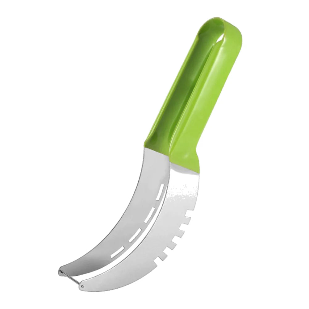 1/2/3PCS Watermelon Cutter Slicer Stainless Steel Fruits Slicing Tools Non-Slip Handle Pineapple Cantaloup Knife Kitchen Tools