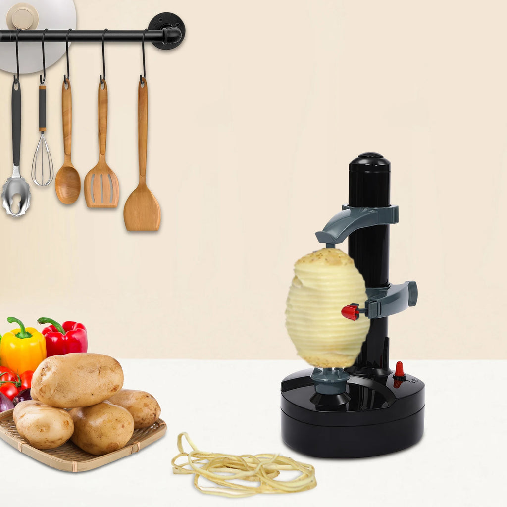 Electric Peeler For Vegetables Multi-function Fruit Potato Carrot Kitchen Automatic Rotating Peeling Tool
