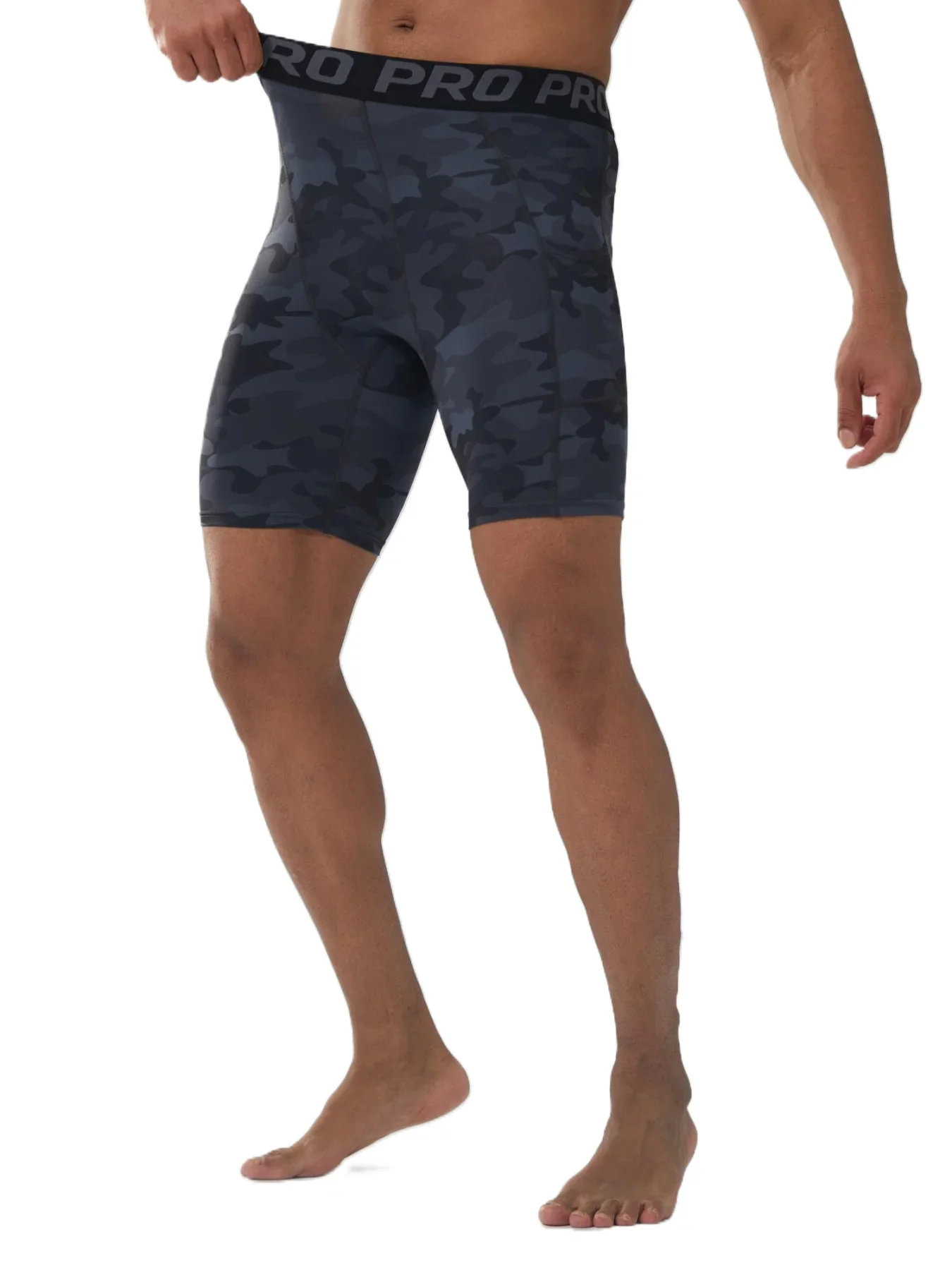 Compression Shorts Men Summer Sportswear Training Tights Gym Fitness Leggings Short Pants Sport Bottoms Running Shorts Men