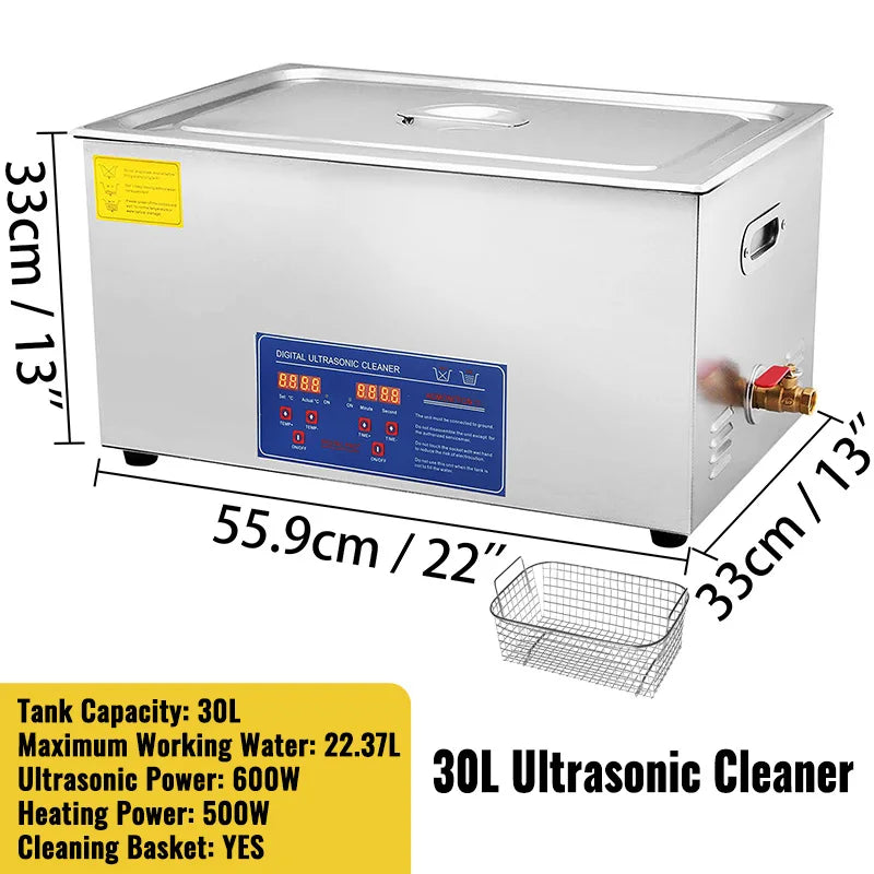 Ultrasonic Cleaner Lave-Dishes Portable Washing Machine Ultrasound Home Clean Appliances