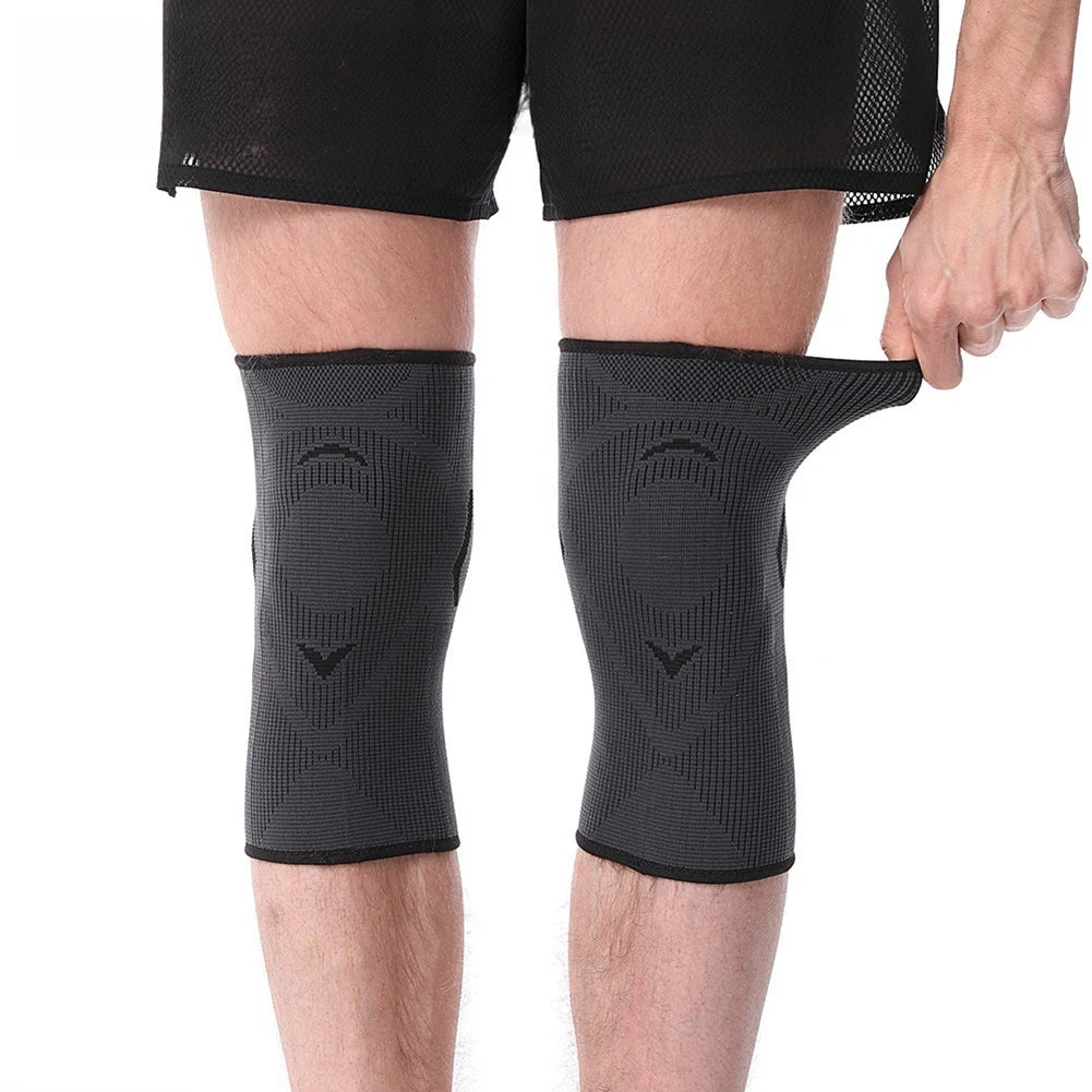 Sports Knee Unisex Breathable Sports Knee Guard Pads Non-Slip Moisture-Wicking For Running Cycling Basketball for Outdoor Sports