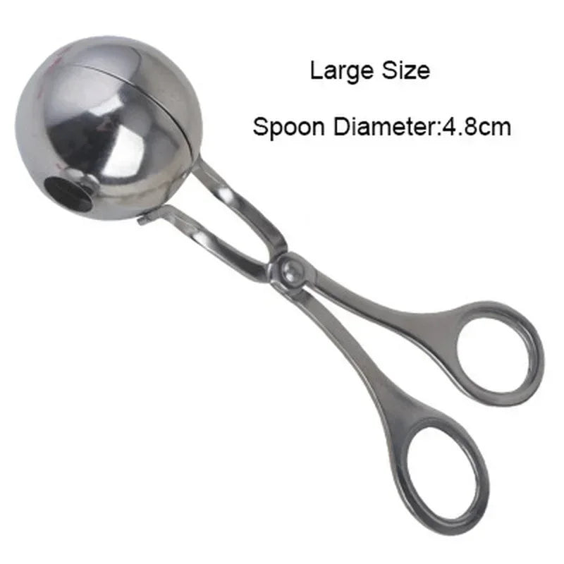 Stainless Steel Meatball Maker Clip Fish Ball Rice Ball Making Mold Form Tool Kitchen Accessories Gadgets cuisine