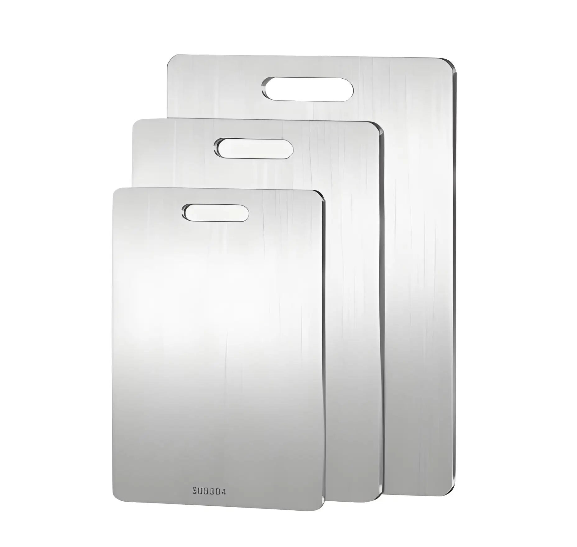 Stainless Steel Chopping Board - German 304 Double-Sided Cutting Mat for Kitchen (Anti-Bacterial & Scratch-Proof)