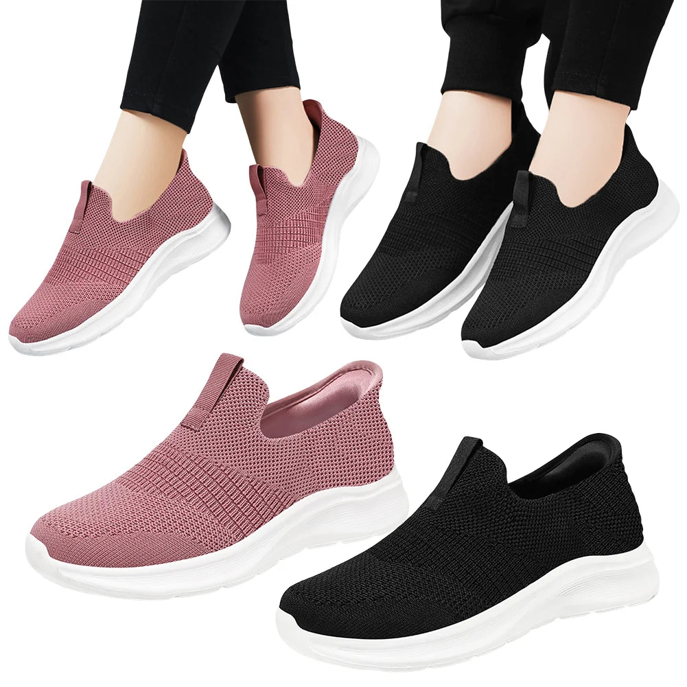Women Lightweight Jogging Shoes with Arch Support Casual Running Sneakers Comfortable Tennis Gym Shoes Female Travel Shoes