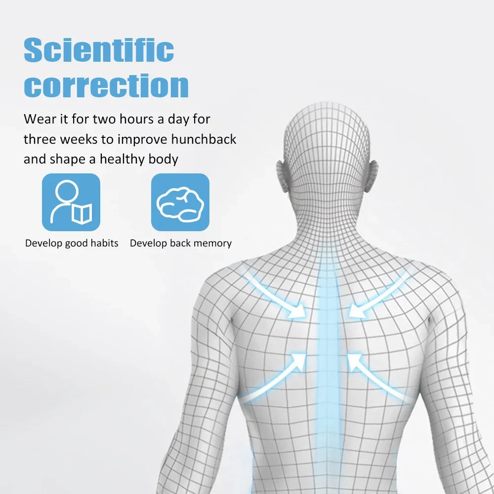 Posture Correction Belt With Sensor Orthosis Invisible Reminder Adult & Child