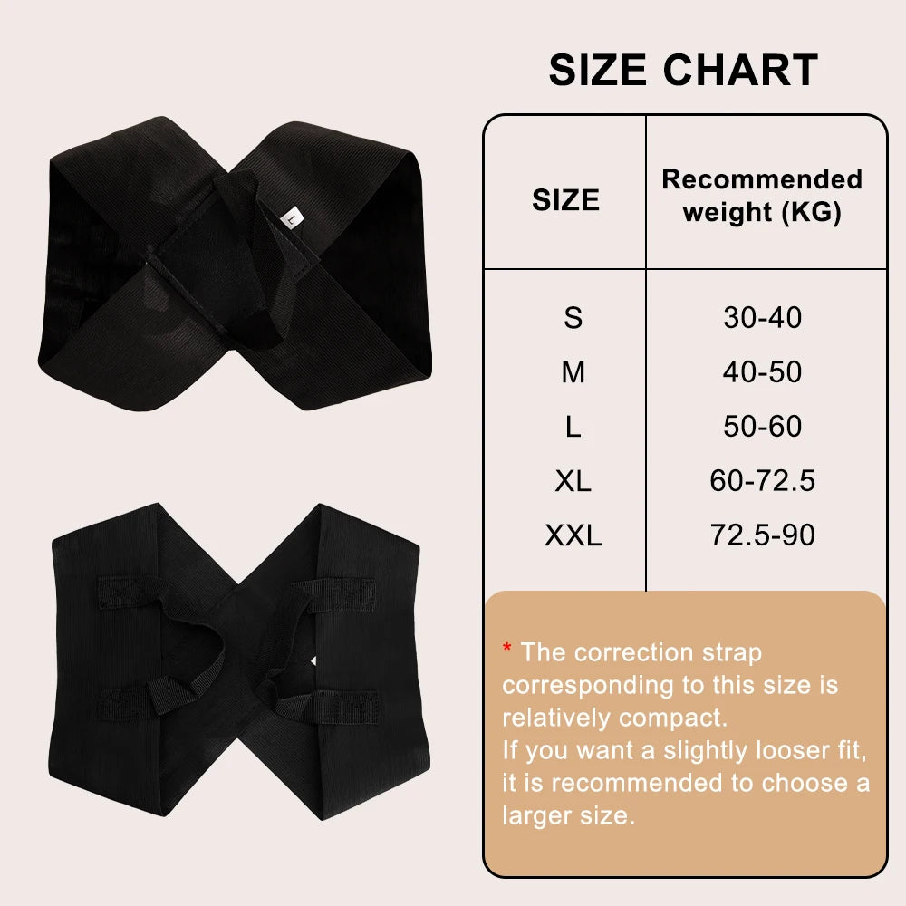 Back Posture Corrector Unisex Upper Back Shoulder Lumbar Posture Correction Body Shaping