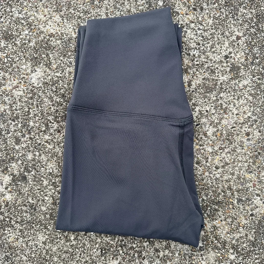 Solid Color Back Waist Pocket High Waist Yoga Legging Women Sport Cropped Pants Butter Athletic Gym Comprehensive Training Jog