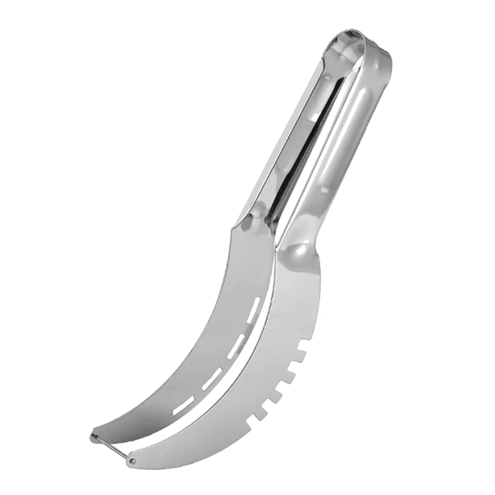 1/2/3PCS Watermelon Cutter Slicer Stainless Steel Fruits Slicing Tools Non-Slip Handle Pineapple Cantaloup Knife Kitchen Tools