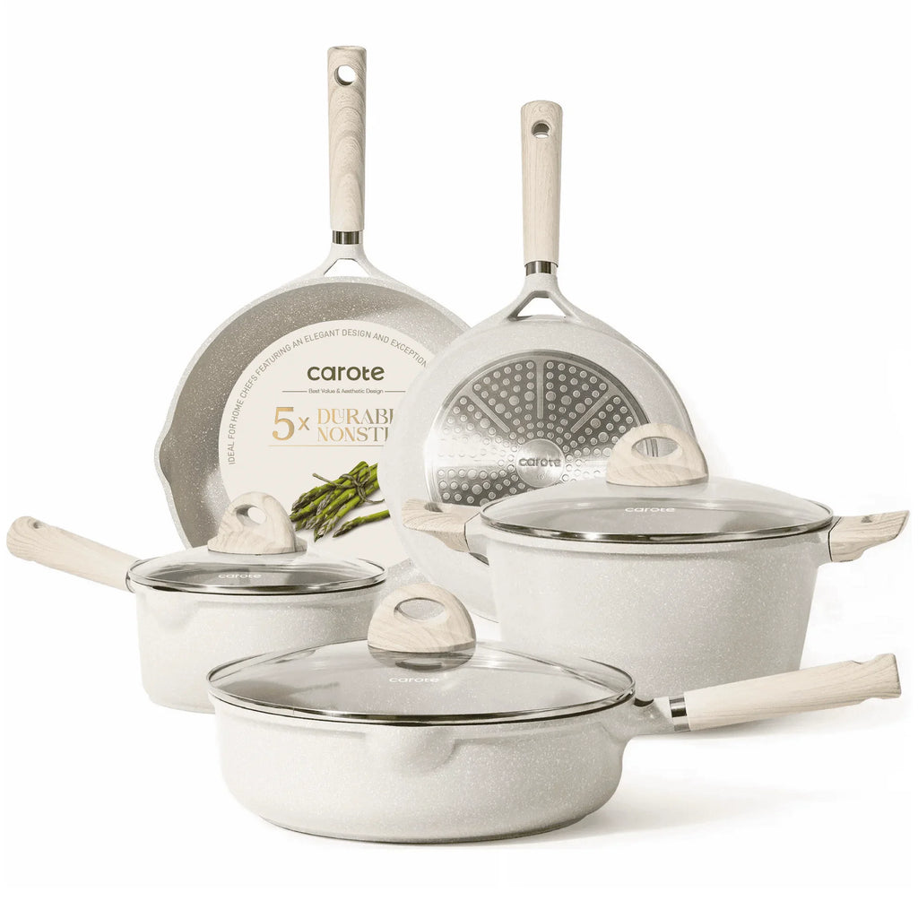 Nonstick Pots and Pans Set, Induction Kitchen Cookware Sets Non Stick