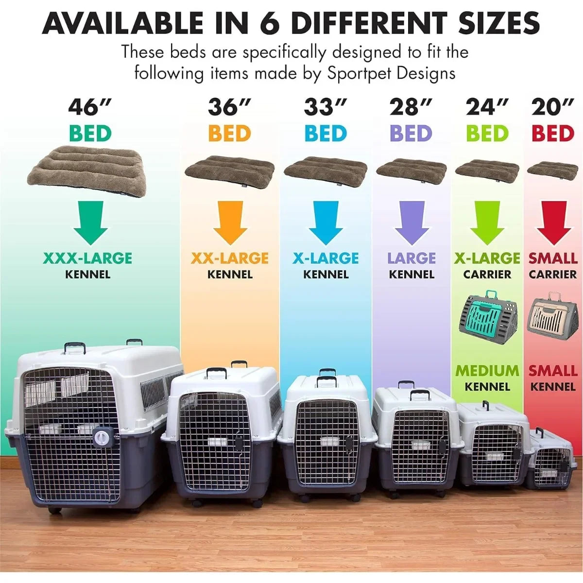 XXX-Large Airline Approved Plastic Dog Crate, Rolling Kennel with Wire Door, Gray Travel Pet Carrier