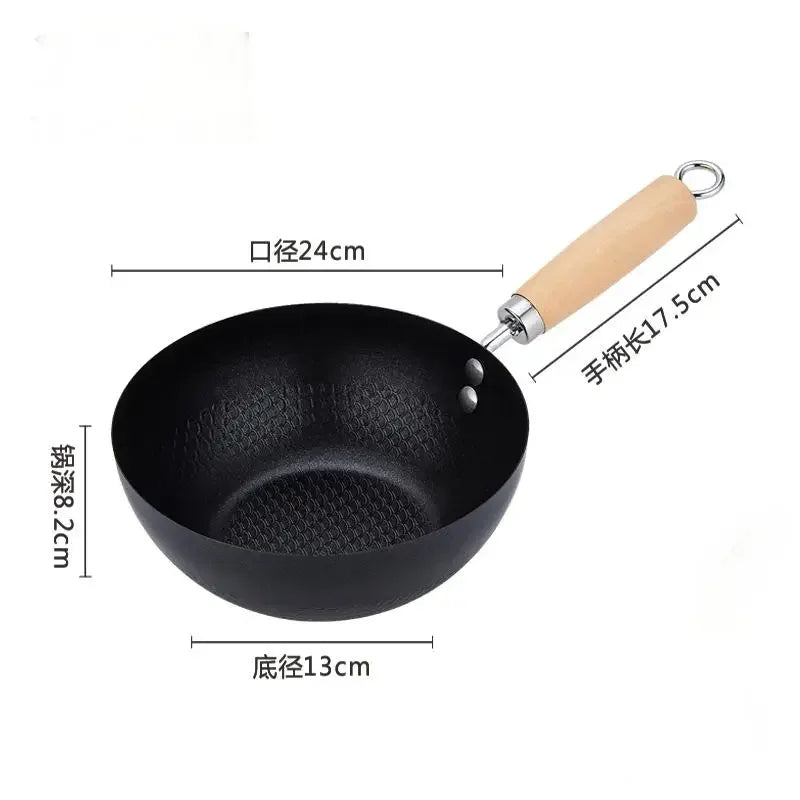Frying Pan Non-Stick Iron Pan Mini Frypan Pot Saucepan Cooking Omelette Pans Wok Kitchen Cookware Kitchen Supplies  Dropshipping