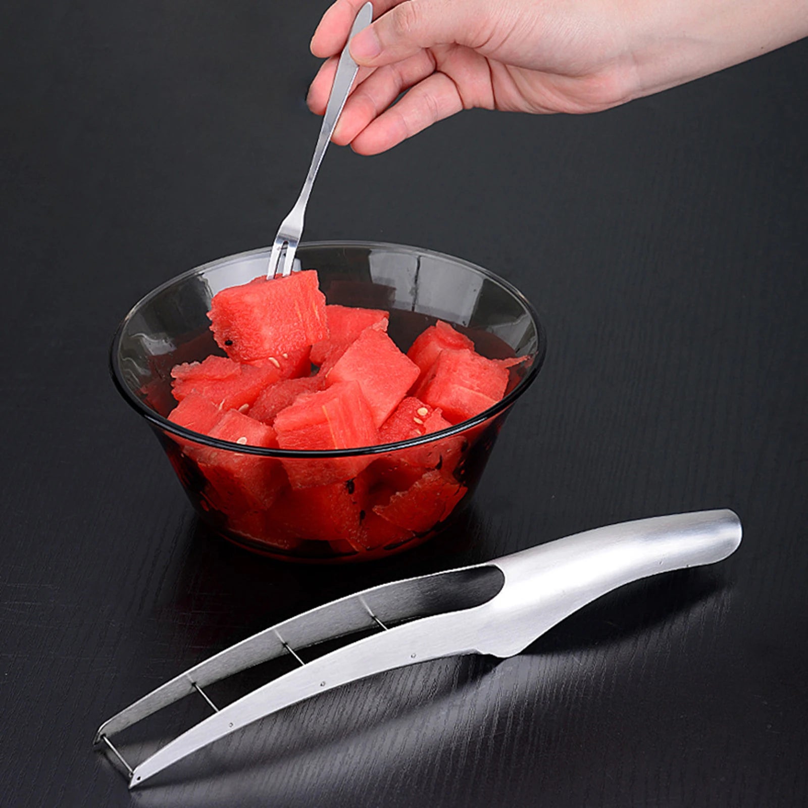 1Pcs Watermelon Slicer Kitchen Cutter Tool Durable And Lightweight Fruit Peeling Slicer For Watermelon And Cantaloupe Xuan-us