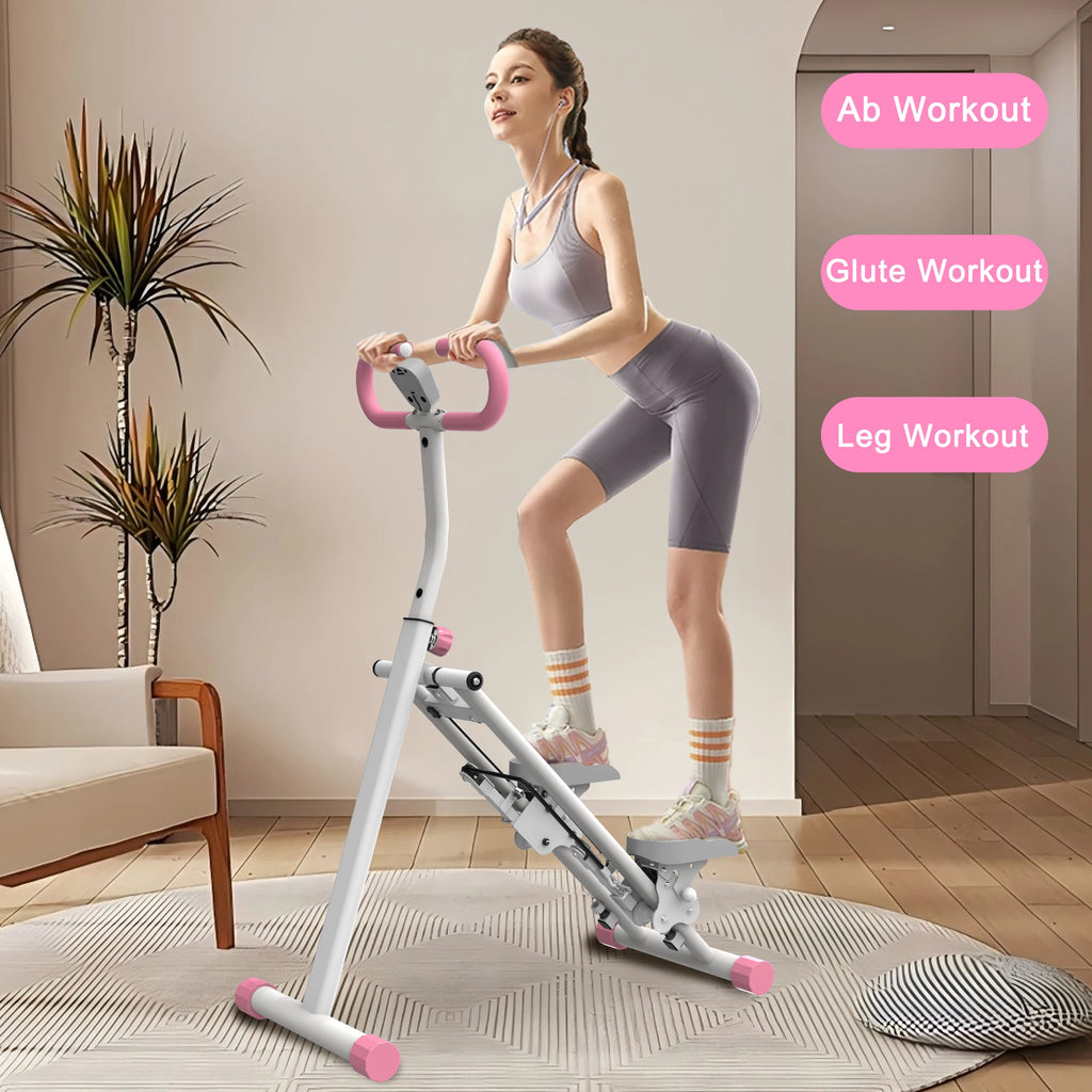 Stair Stepper Climber Machine with Handlebar - Upgrade Vertical Climber Workout Machine for Full-Body Exercise Climber