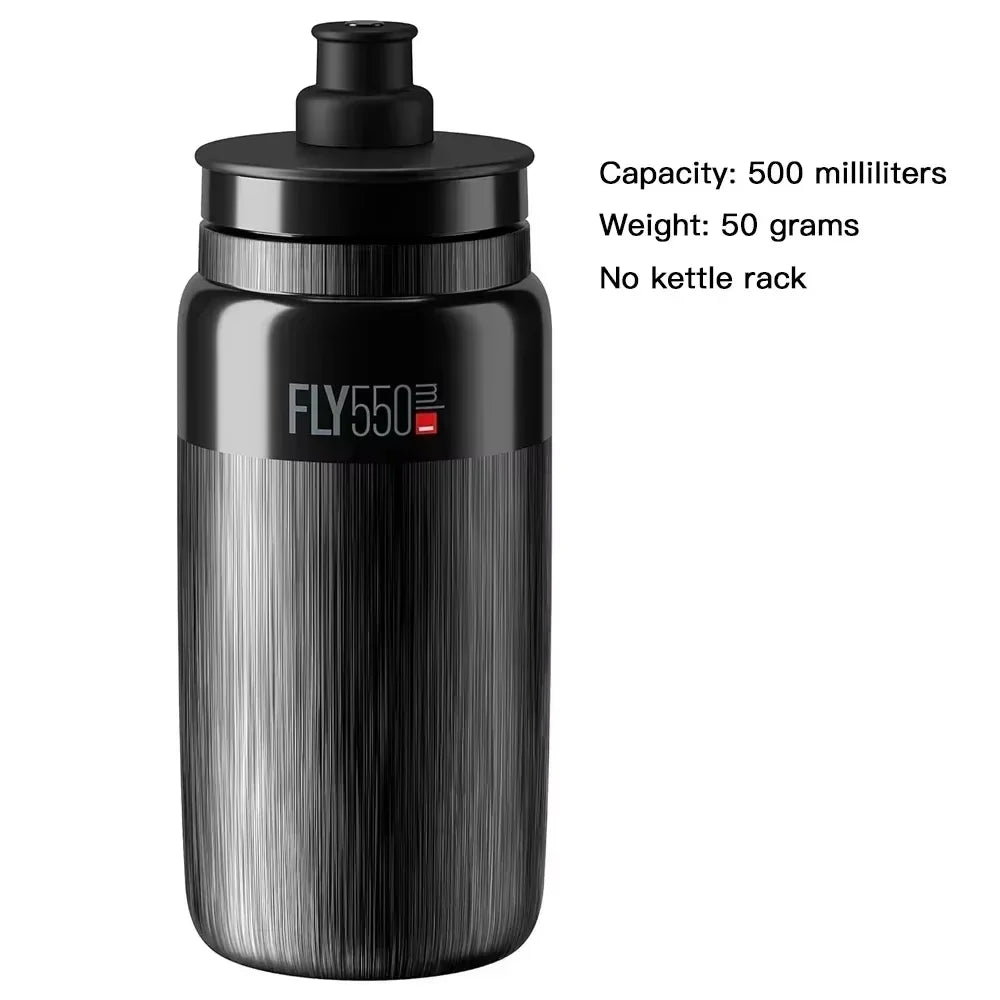 Bike Water Bottle With Attached Bottle Cage Magnetic Mounting Base
