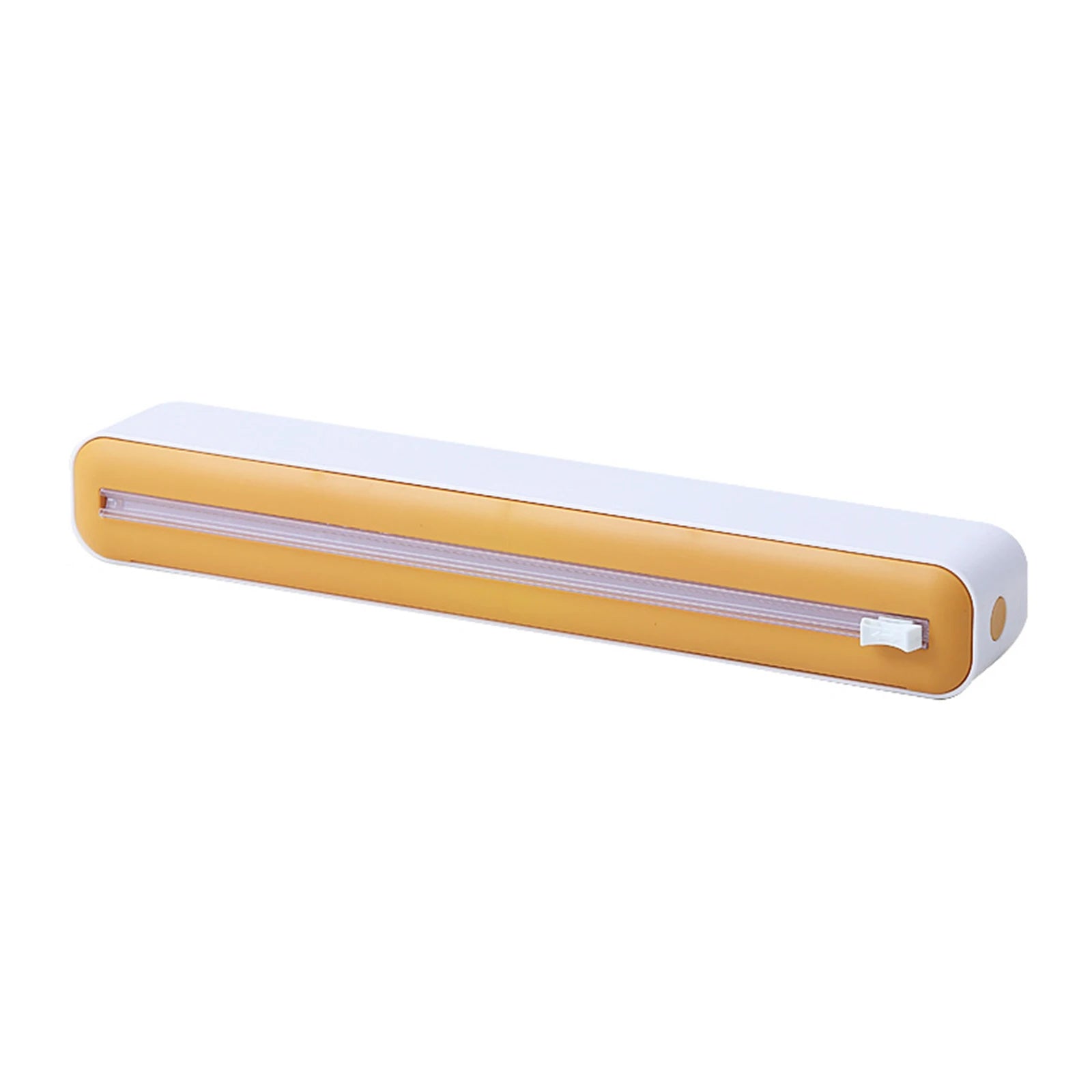 Magnetic Refillable Plastic Wrap Dispenser With Cutter, Tin Aluminum Foil Dispenser Cutter, Film Wrap Dispenser Kitchen Tool
