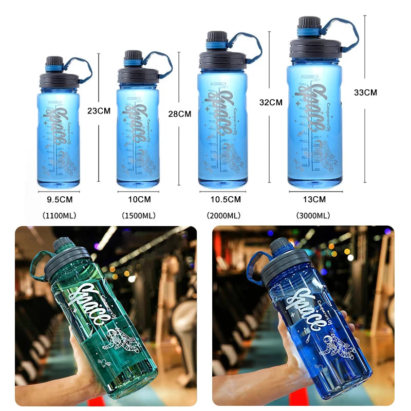Large Capacity Sport Water Bottle With Filter