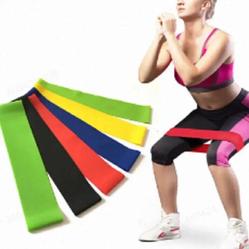 Fitness with Latex Resistance Mini  Stretch Band