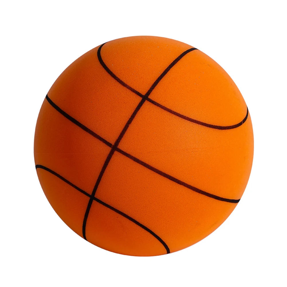 Indoor Silent Basketball High-Resilience Mute Dribbling Basketball Lightweight for Various Indoor Activities