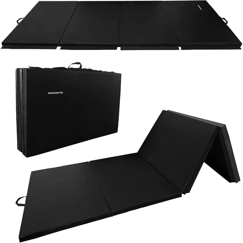 Folding Gymnastics Mat, Home Gym Floor Tumbling Equipment