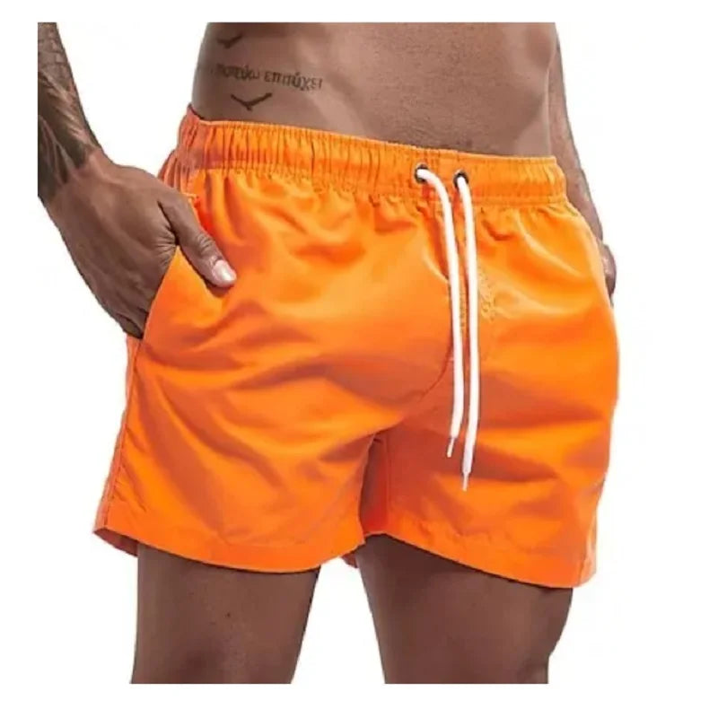 men's Swimwear Low Waist Surfing Trunk swim short sexy personality Swimsuit male pocket swimming beach board short men bathing