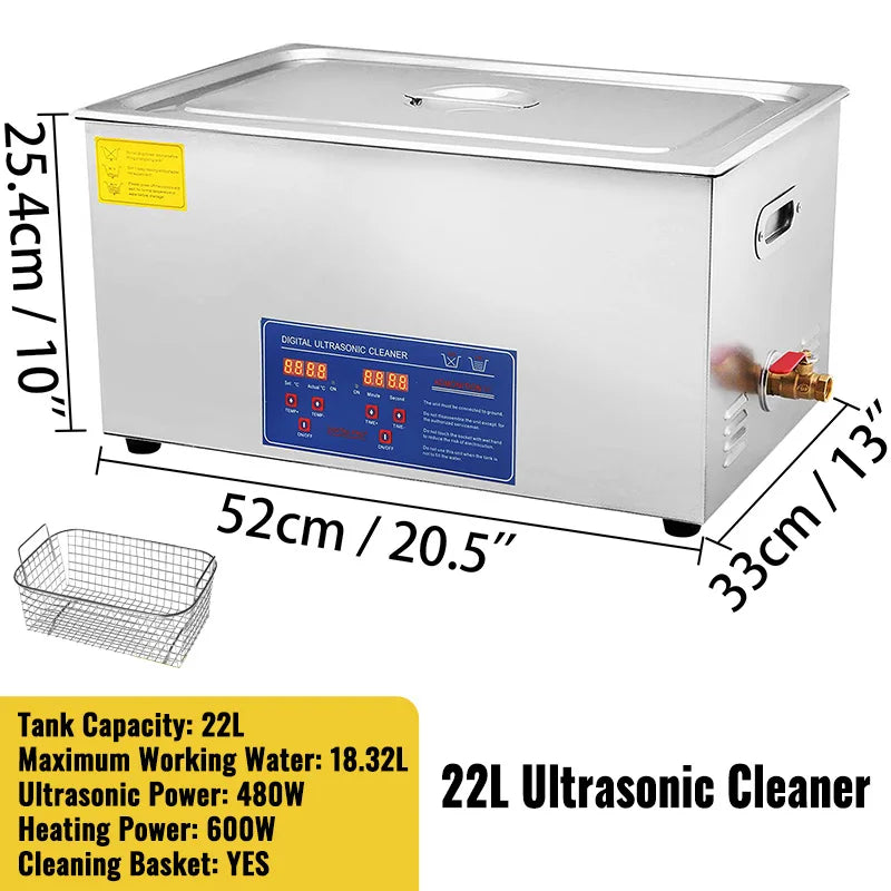 Ultrasonic Cleaner Lave-Dishes Portable Washing Machine Ultrasound Home Clean Appliances