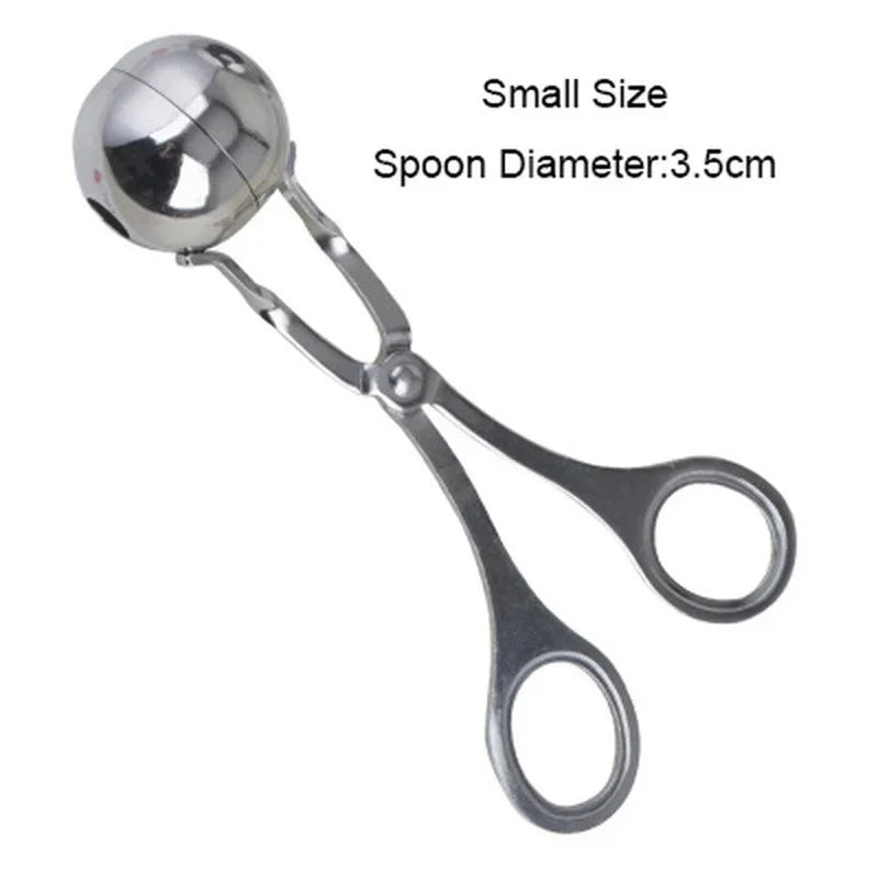 Stainless Steel Meatball Maker Clip Fish Ball Rice Ball Making Mold Form Tool Kitchen Accessories Gadgets cuisine