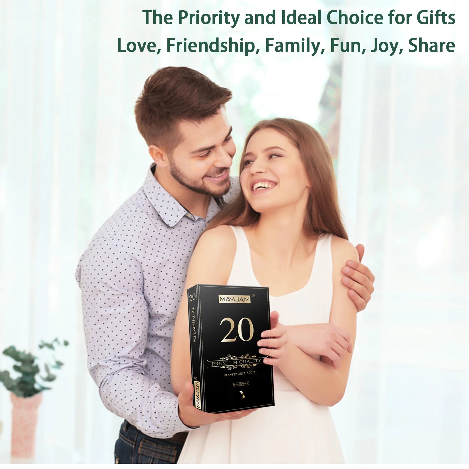 20 Bottles Essential Oils Kit Set Lavender Jasmine Eucalyptus Vanilla Sandalwood Sweet Orange Geranium Patchouli