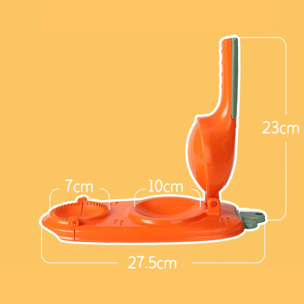 2-in-1 Dumpling Skin Maker Manual Dumpling Wrapper Mold for Home Kitchen Gadgets
